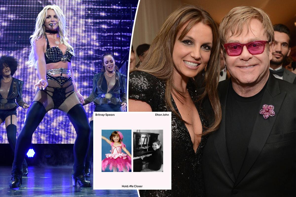 Britney Spears, Elton John's 'Hold Me Closer' on Billboard Top 10