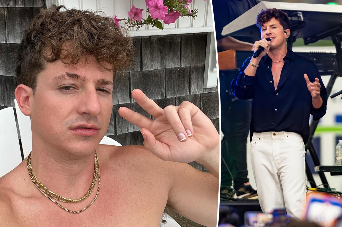 Charlie Puth poses naked on Instagram to tease tour