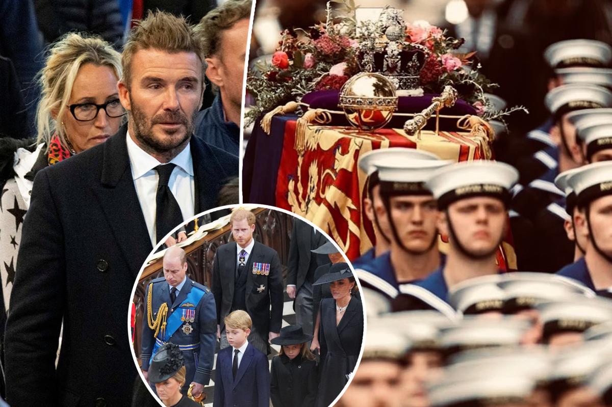 David Beckham Praises Royal Family After Queen Elizabeth's Funeral