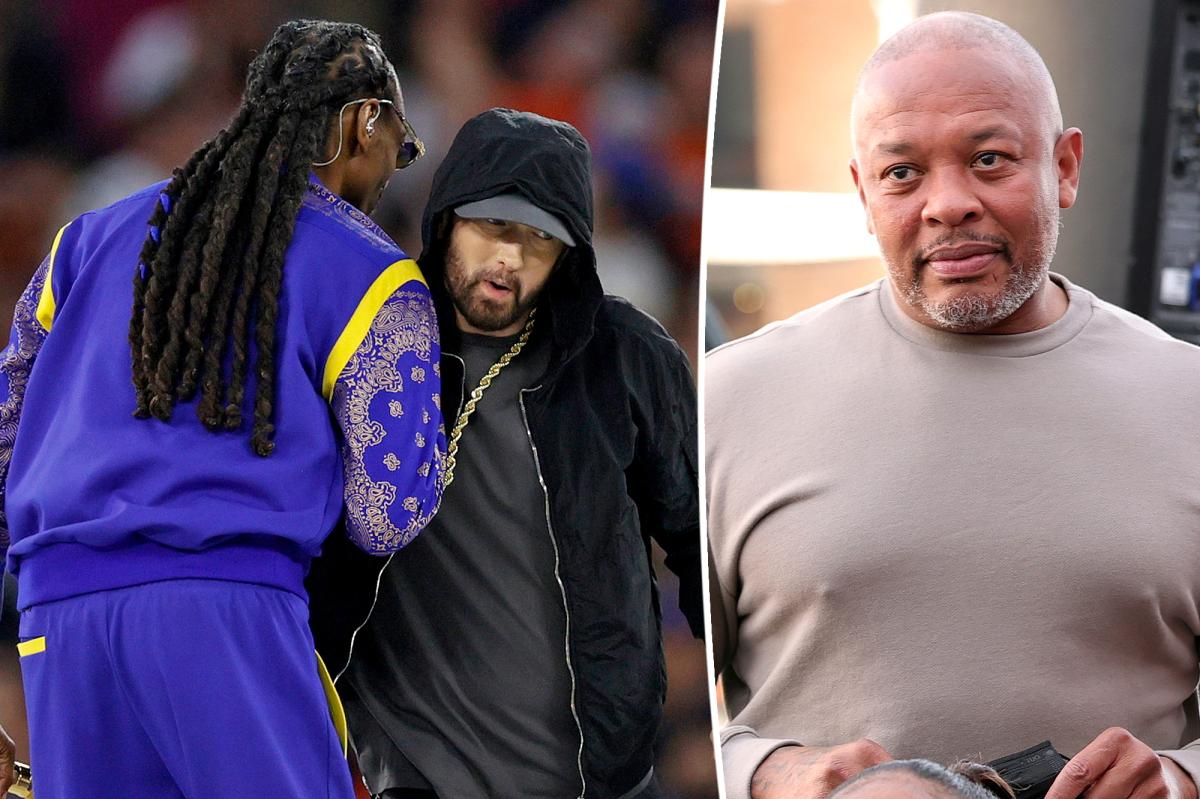 Eminem, Snoop Dogg ended feud after Dr.  Dre