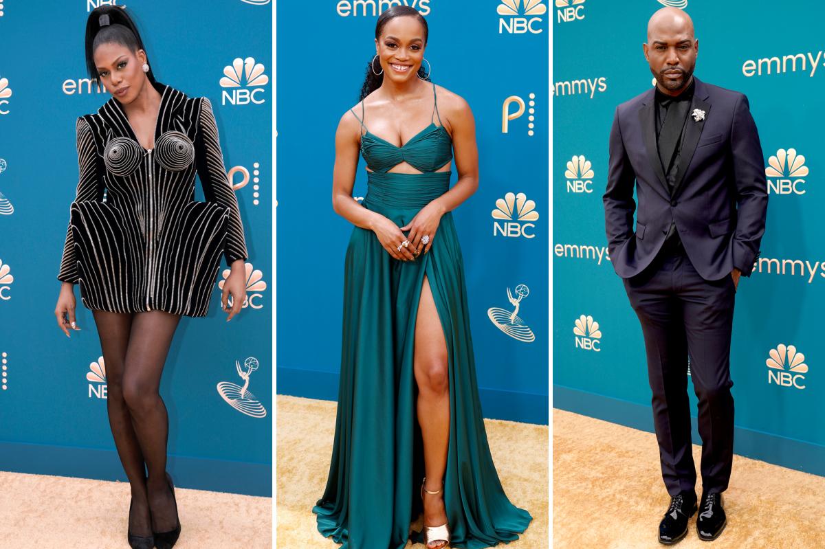 Emmy's Live Red Carpet 2022: See All Celebrity Outfits