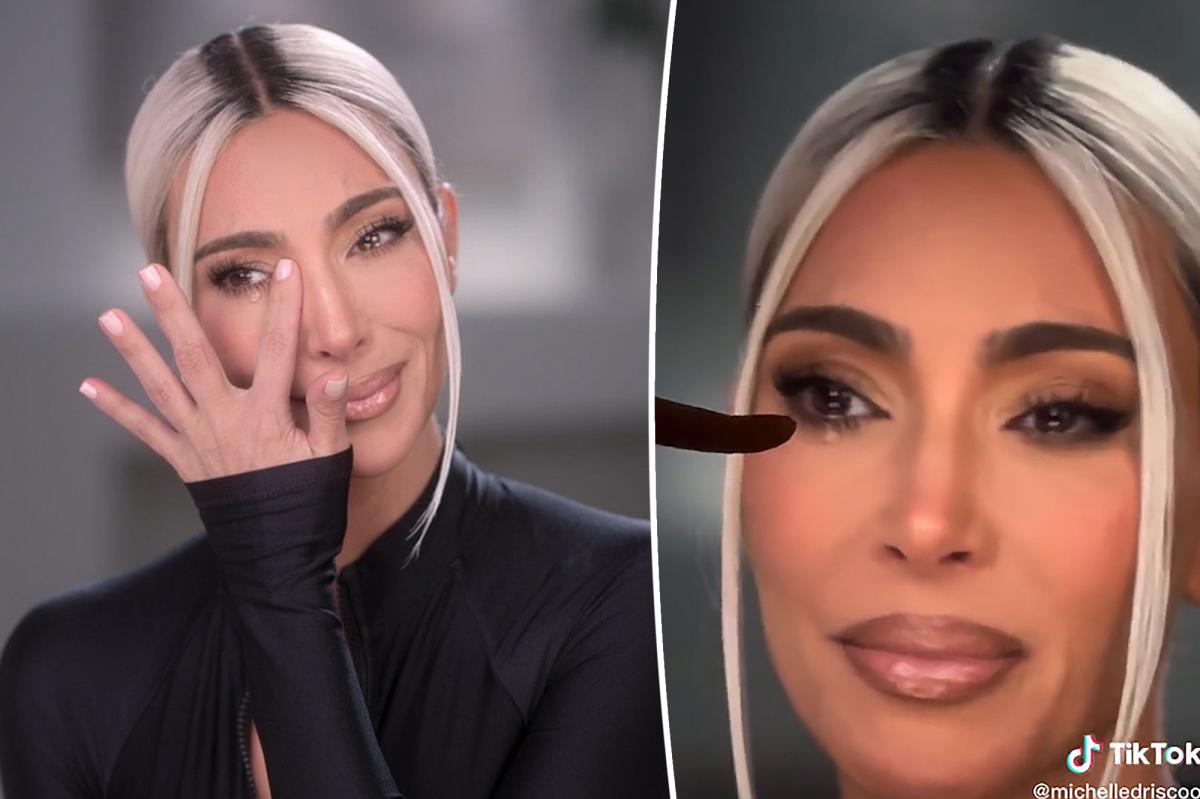 Fans Wonder If 'Kardashians' Editors Gave Kim A Fake Tear