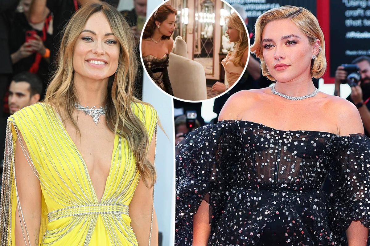 Florence Pugh was 'in love with' Olivia Wilde for feud