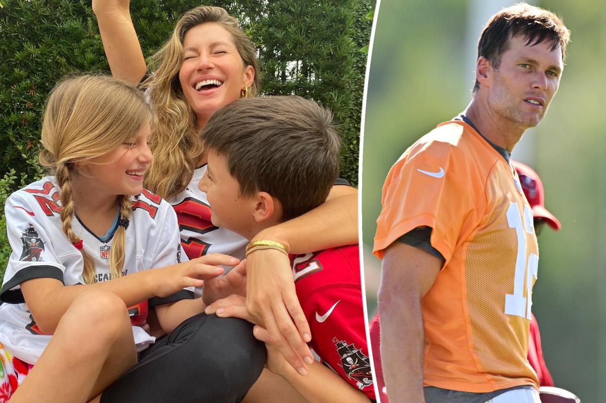 Gisele Bündchen Takes Kids To Miami Water Park Amid Tom Brady Fed Up