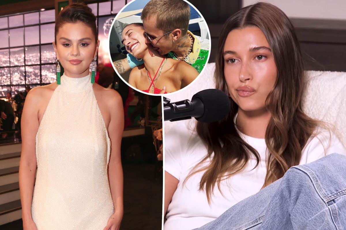 Hailey Bieber addresses claims that she is Justin from Selena Gomez.  has stolen'