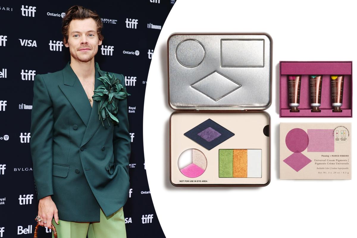 Harry Styles' pleasant beauty brand launches make-up