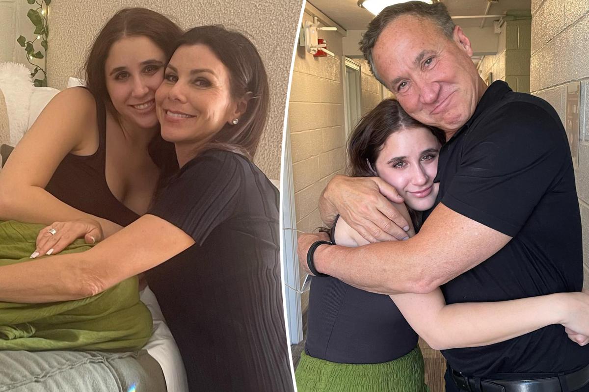 Heather and Terry Dubrow drop daughter Max off at school
