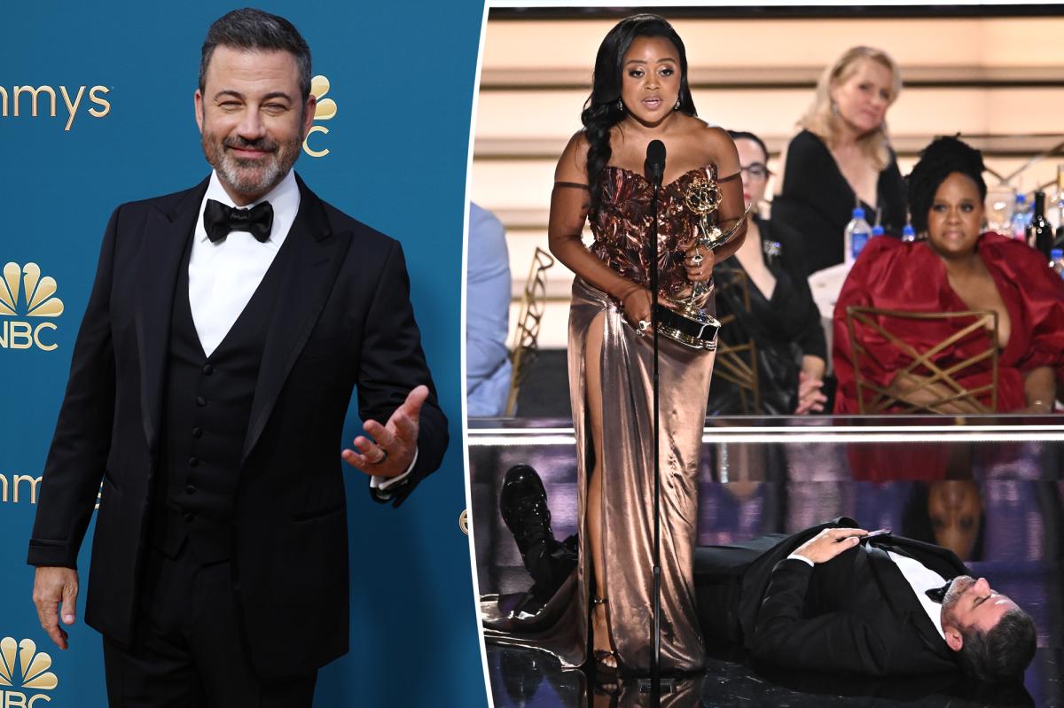 Jimmy Kimmel Apologizes To Quinta Brunson For Emmy's 2022 Joke