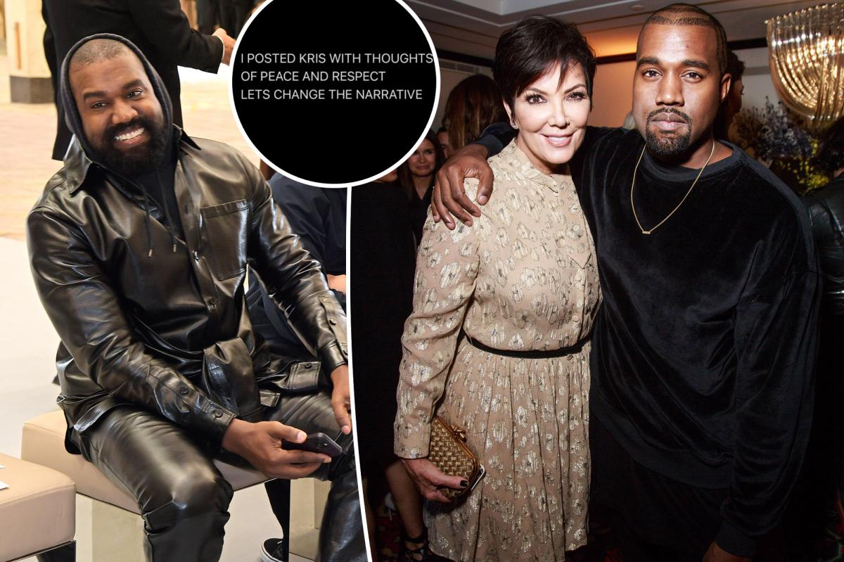 Kanye West Changes Instagram Avatar In 'Peace' To Kris Jenner