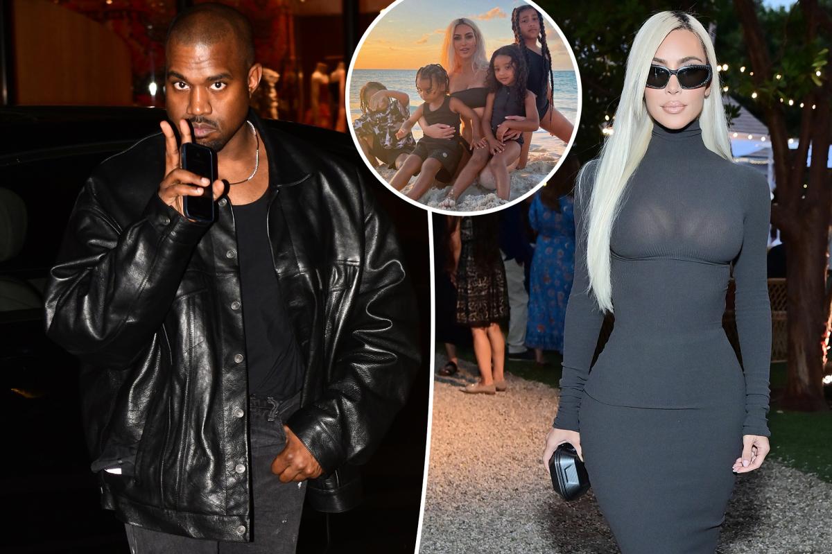 Kanye West had a 'great meeting' with Kim Kardashian about children's schools