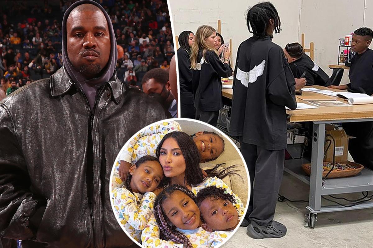 Kanye West's Posts About "Co-parenting" Kids With Kim Kardashian