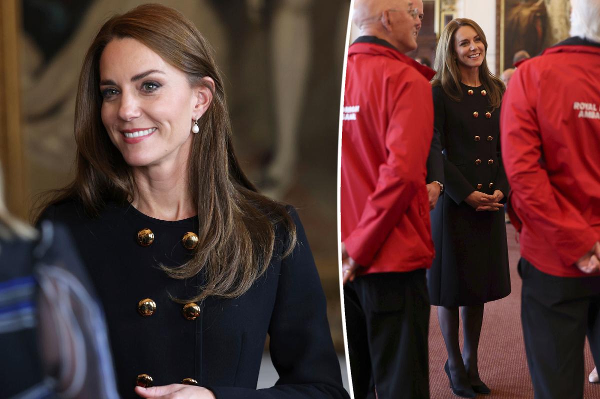 Kate Middleton Wears Meaningful Coat After Queen's Funeral