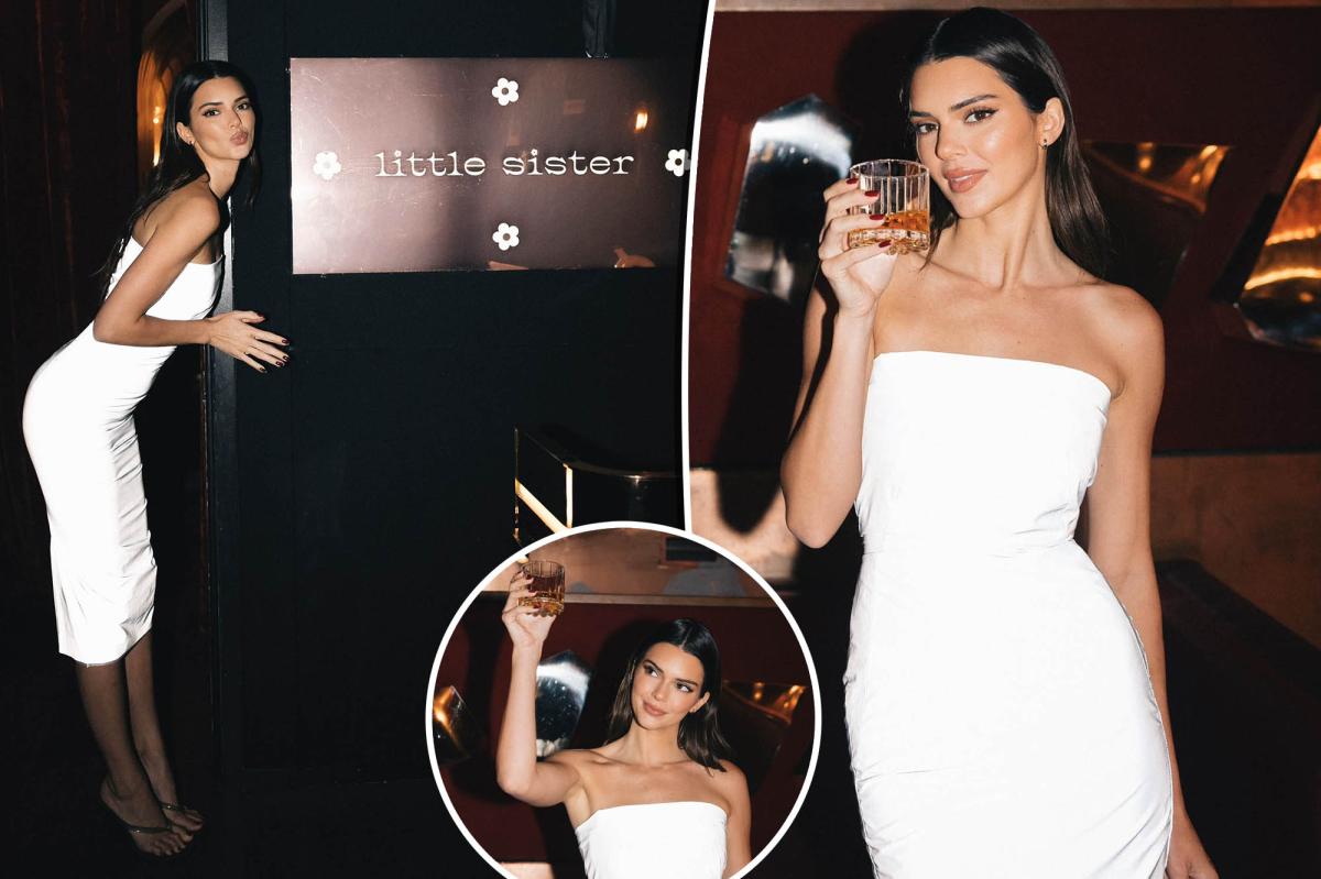 Kendall Jenner Celebrates 818 Tequila at Little Sister Lounge
