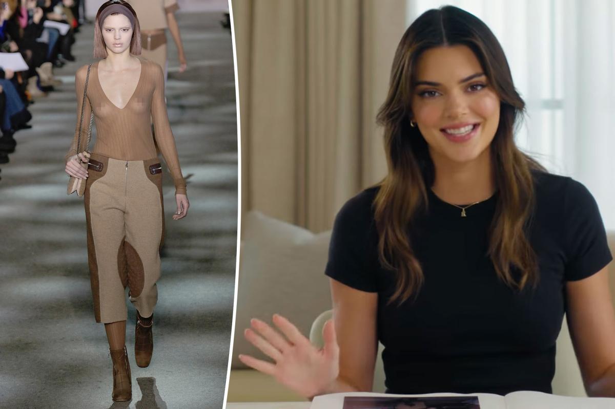 Kendall Jenner was 'completely comfortable' clearing the nipple for Marc Jacobs
