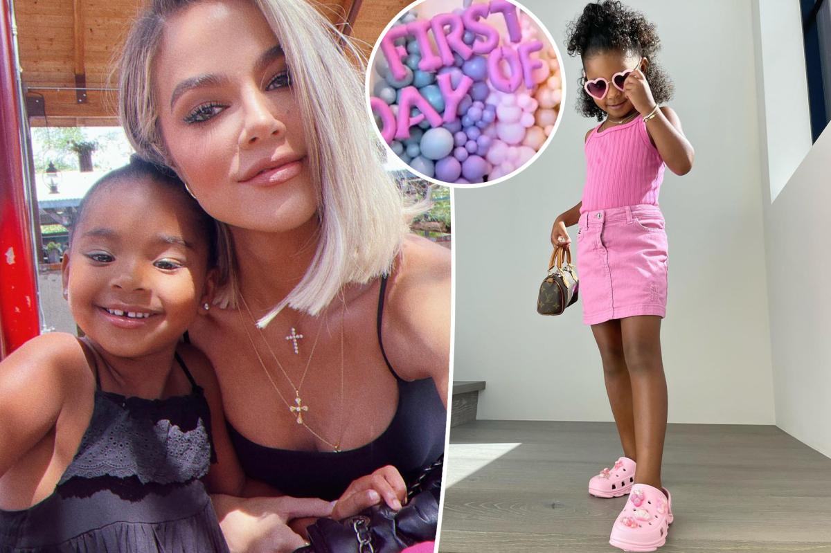 Khloé Kardashian, Tristan Thompson's daughter True goes to school