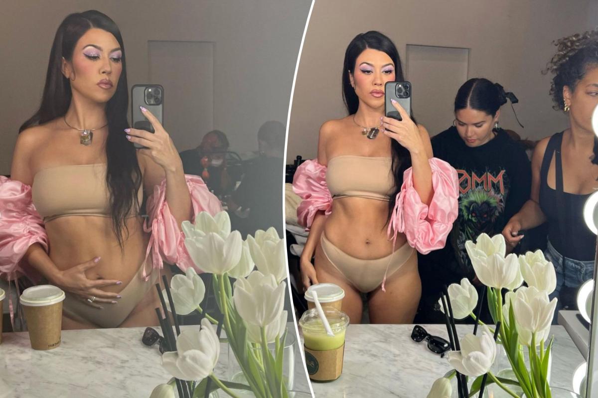 Kourtney Kardashian pregnancy rumors swirl after Instagram post