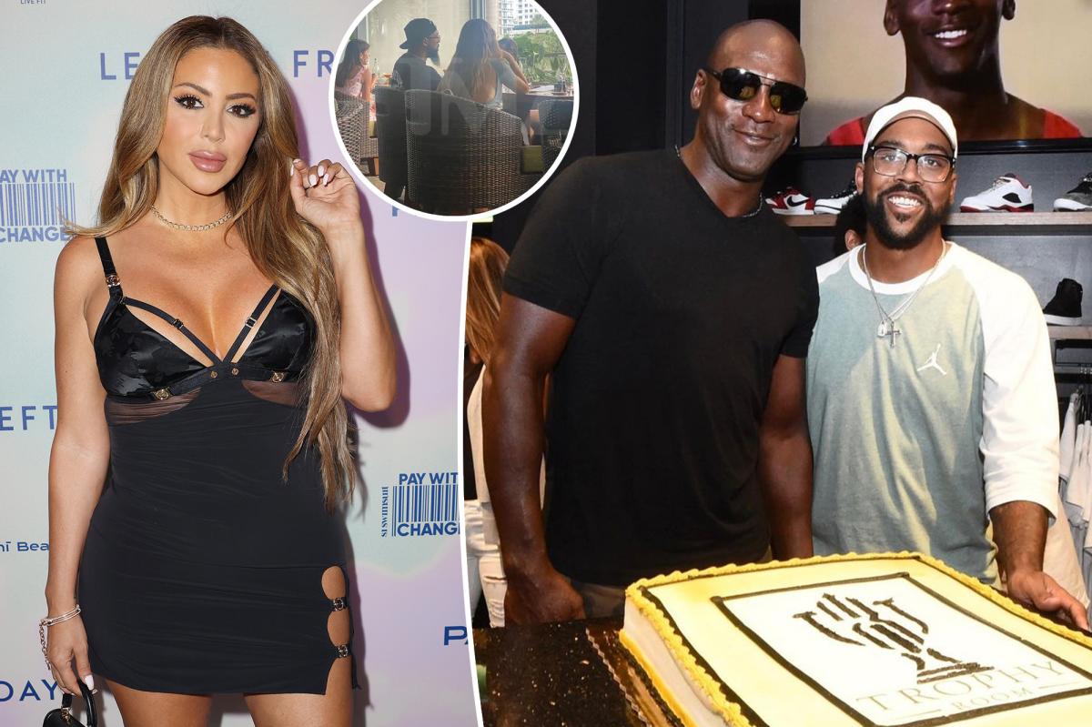 Larsa Pippen spotted at the table with Michael Jordan's son Marcus