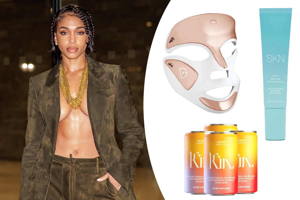 Lori Harvey wastes her workout essentials, from skincare to seamless leggings