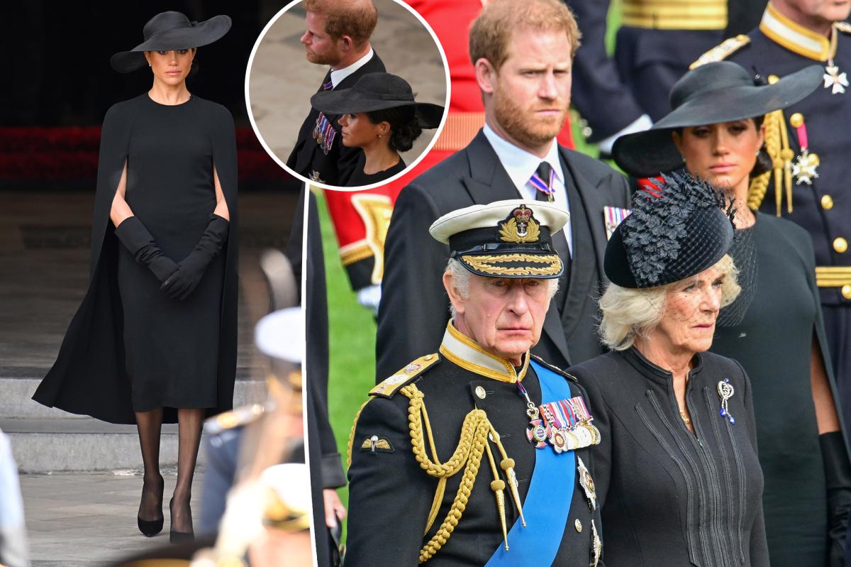 Meghan Markle gave Prince Harry 'silent support' at Queen's funeral: expert