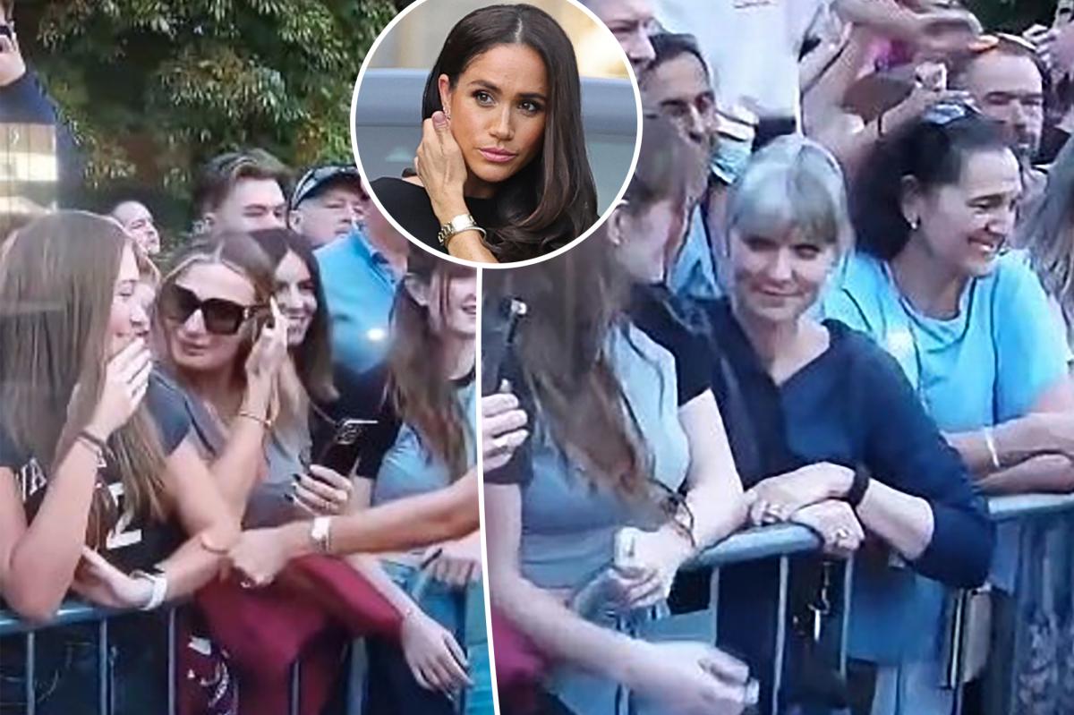 Meghan Markle snubbed by royal fan who ignored her greeting