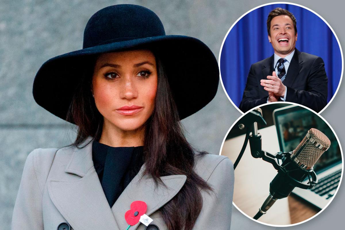 Meghan Markle's Podcast, Fallon Spot Paused After Queen's Death