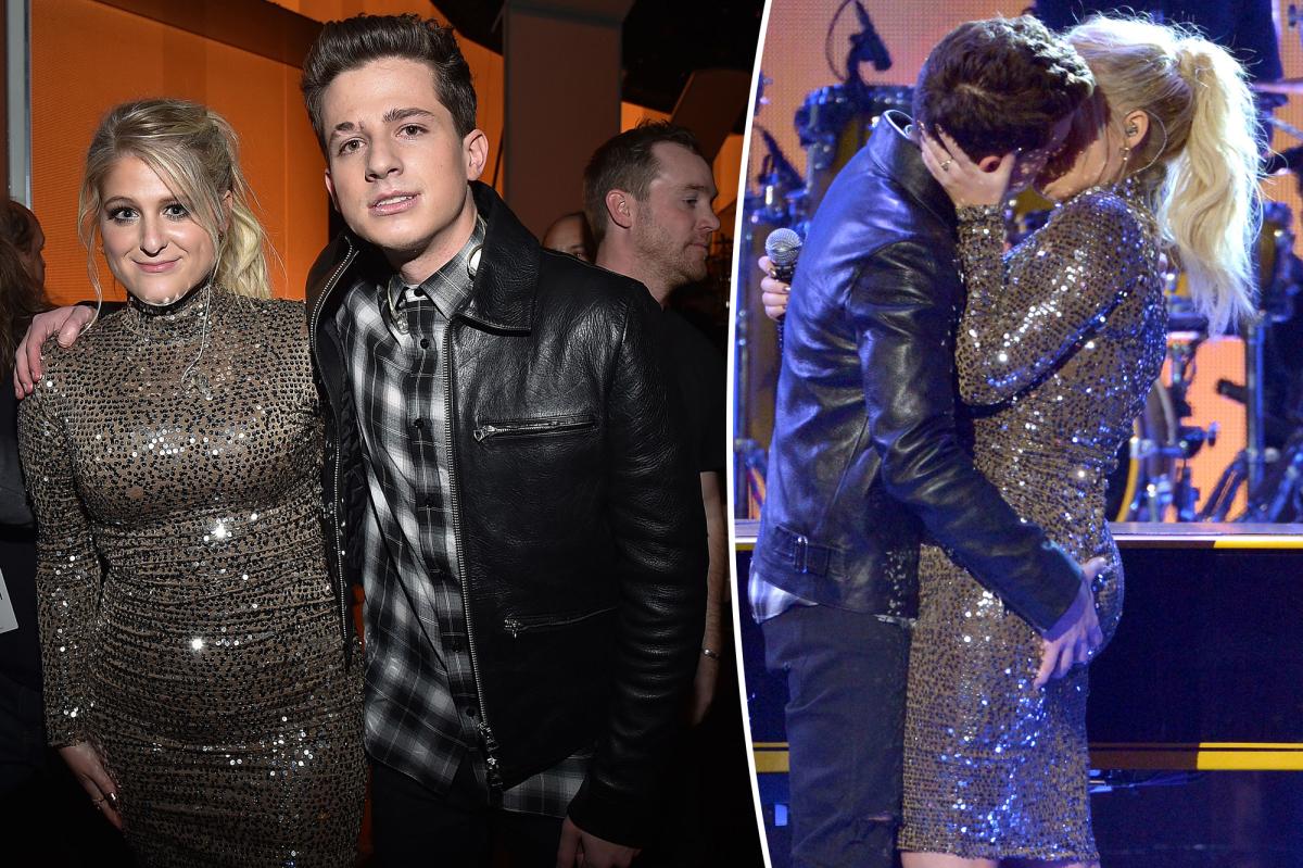 Meghan Trainor Shades Charlie Puth During Makeup On TV