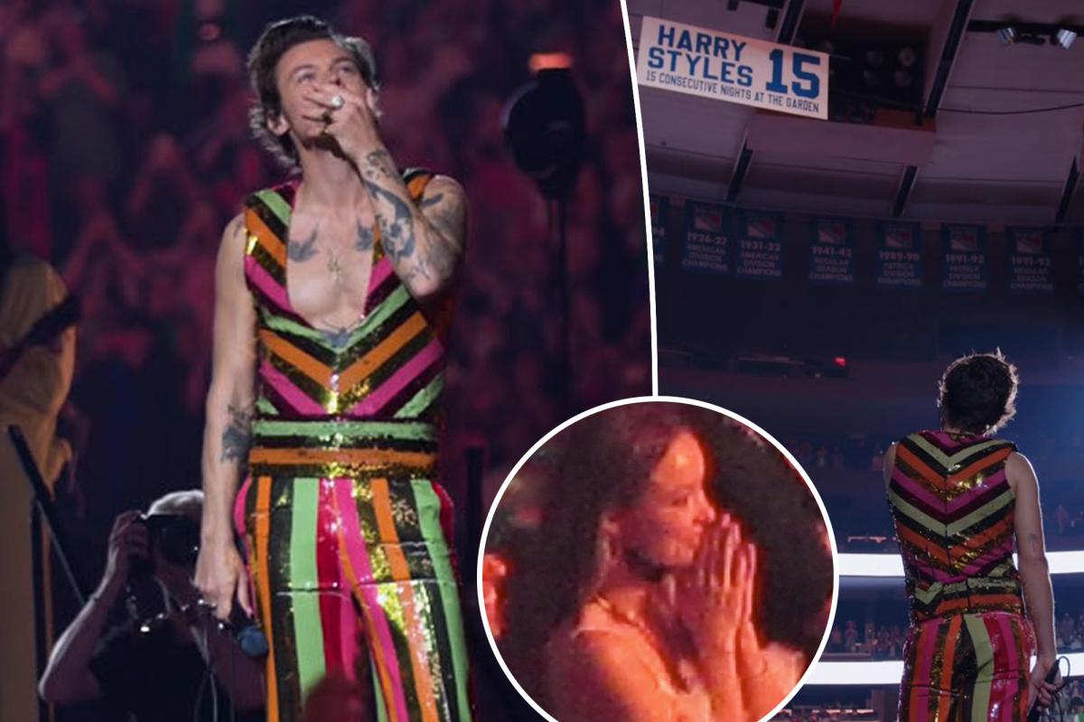 Olivia Wilde fangirls on Harry Styles at last MSG show in NYC