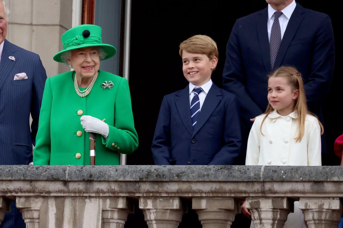 Prince George and Princess Charlotte attend Queen Elizabeth II's funeral