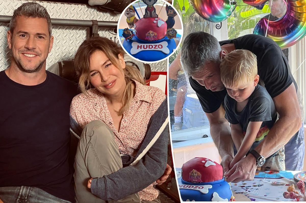 Renée Zellweger helped plan Ant Anstead's son's birthday party
