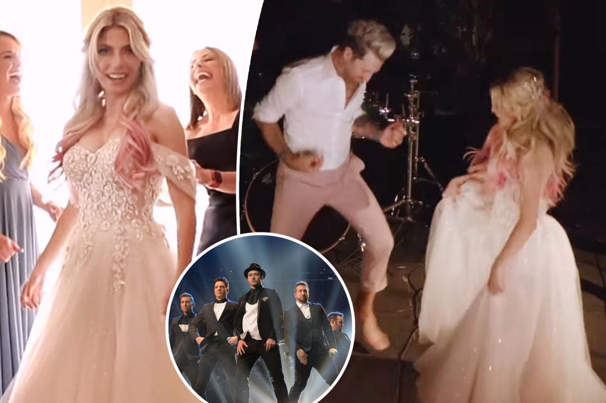 Ryan Cabrera's Wife Alexa Sang With NSYNC Members At Wedding