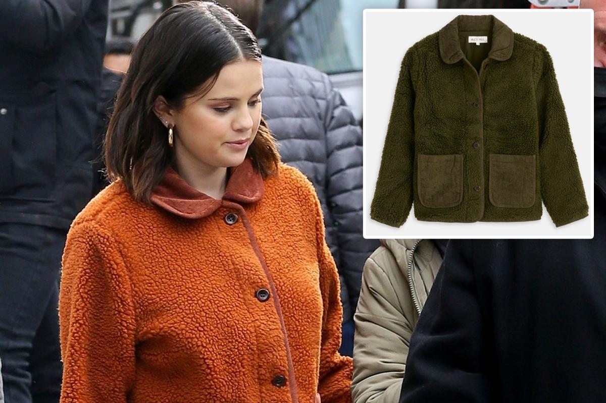 Shop Selena Gomez's Sherpa Jacket from 'Only Murders in the Building'