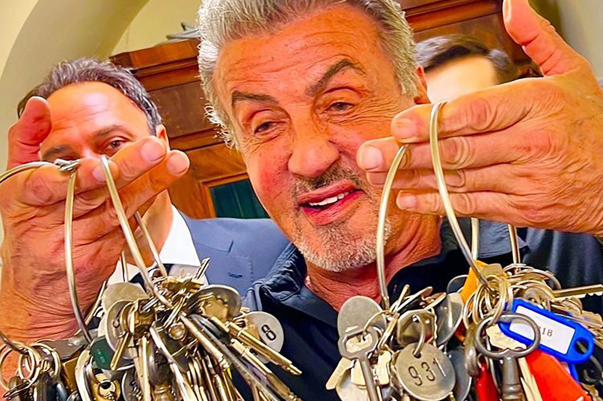 Sylvester Stallone gets the keys to the Vatican and more star snaps
