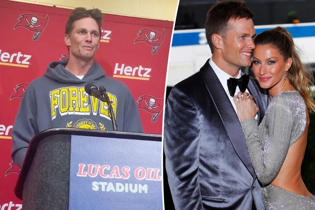Tom Brady hinted at Gisele Bündchen's marital problems after break