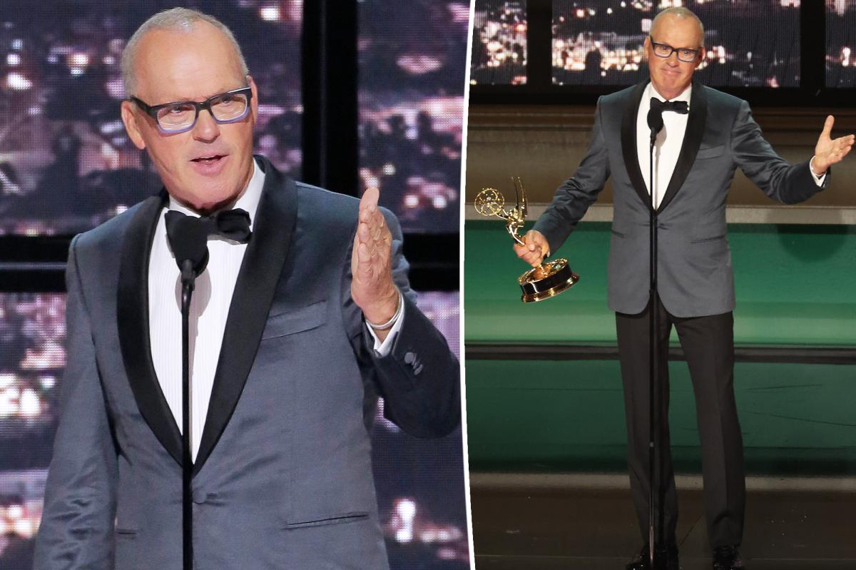 What Michael Keaton Said During Bleeped Emmy's 2022 Speech