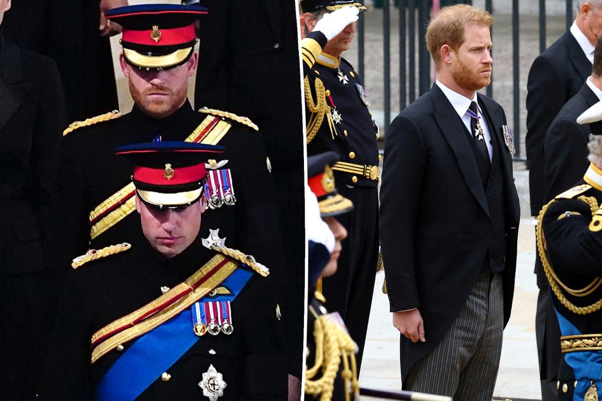 Why Harry Didn't Wear a Military Uniform to Queen's Funeral