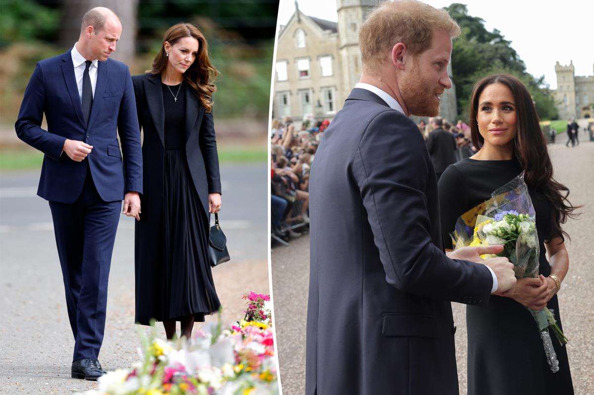 Why Meghan Markle and Kate Middleton didn't join the funeral procession