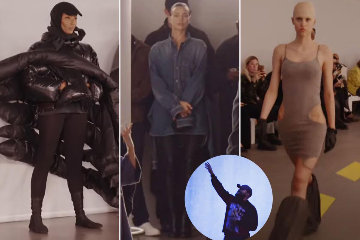 All the Celebrities at Kanye West's Yeezy Paris Fashion Week Show