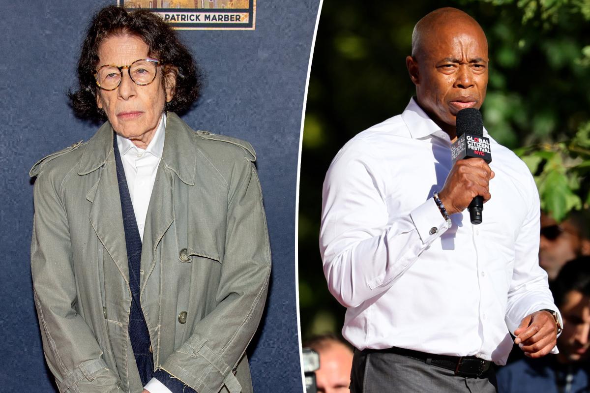 Fran Lebowitz lashes out at NYC Mayor Eric Adams