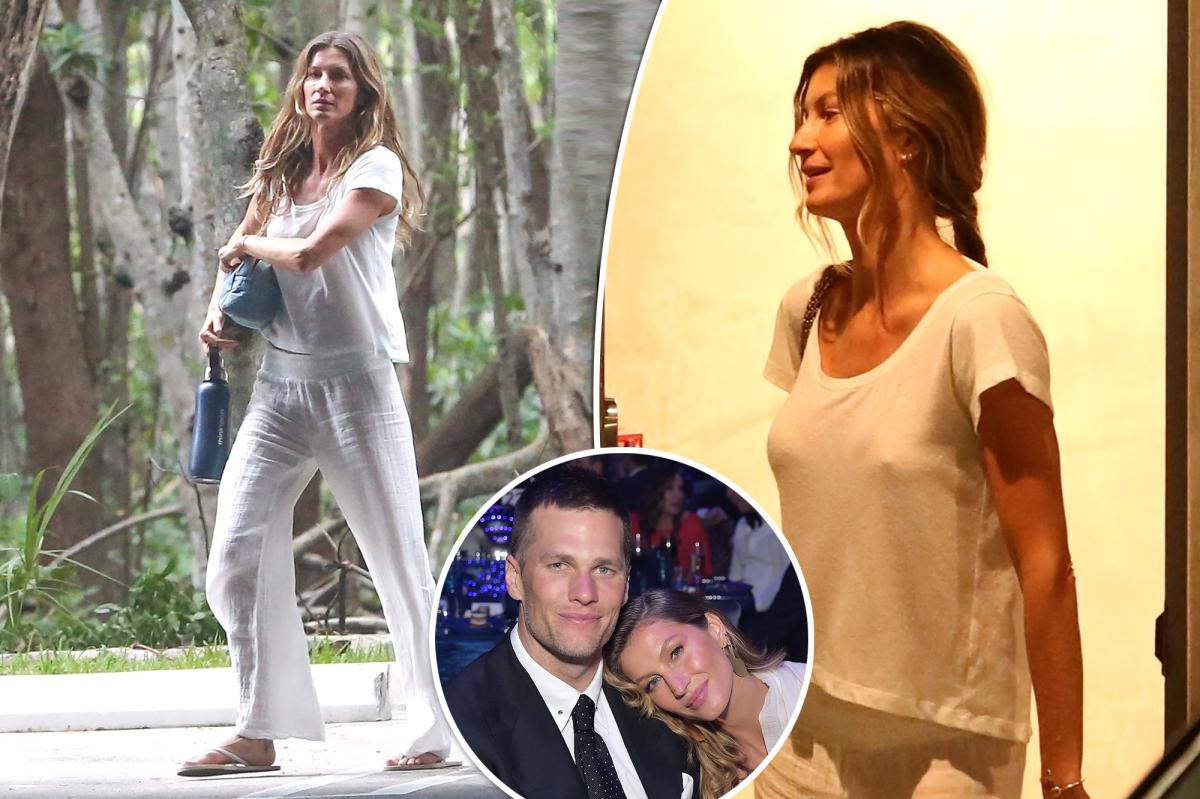Gisele Bündchen spotted in Miami amid Tom Brady marital problems