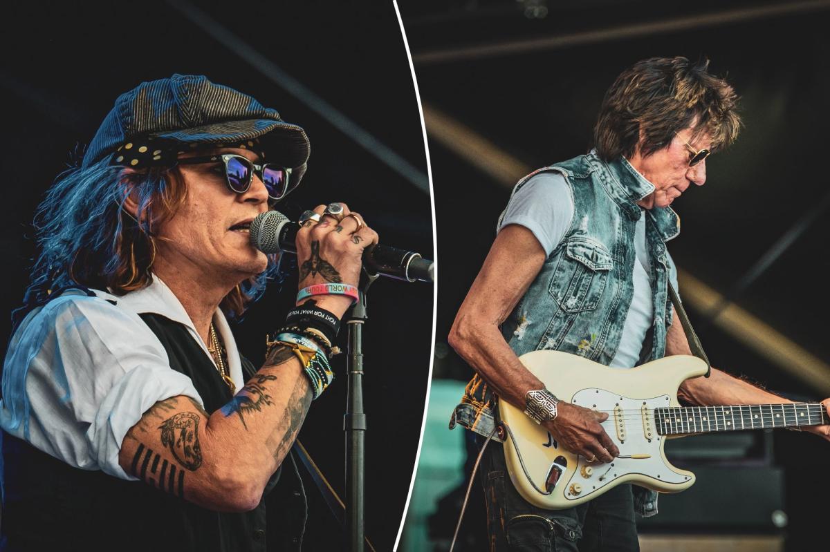 Johnny Depp And Jeff Beck Announce NY Performance As They Begin US Tour