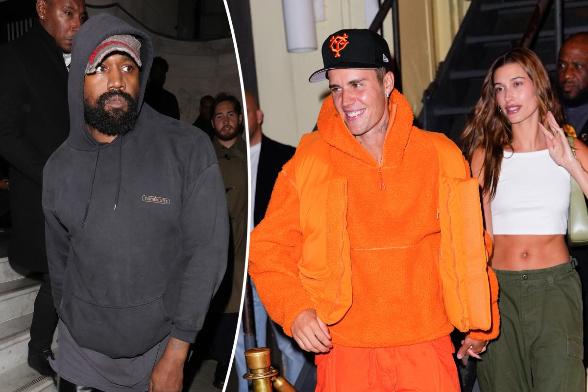 Kanye West Trolls Hailey, Justin Bieber Amid 'White Lives Matter' Reaction