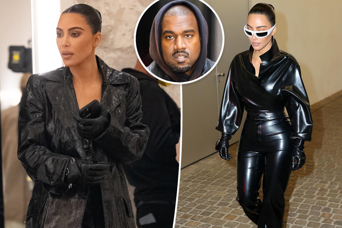 Kanye West lashes out at Kim Kardashian's Fashion Week outfits