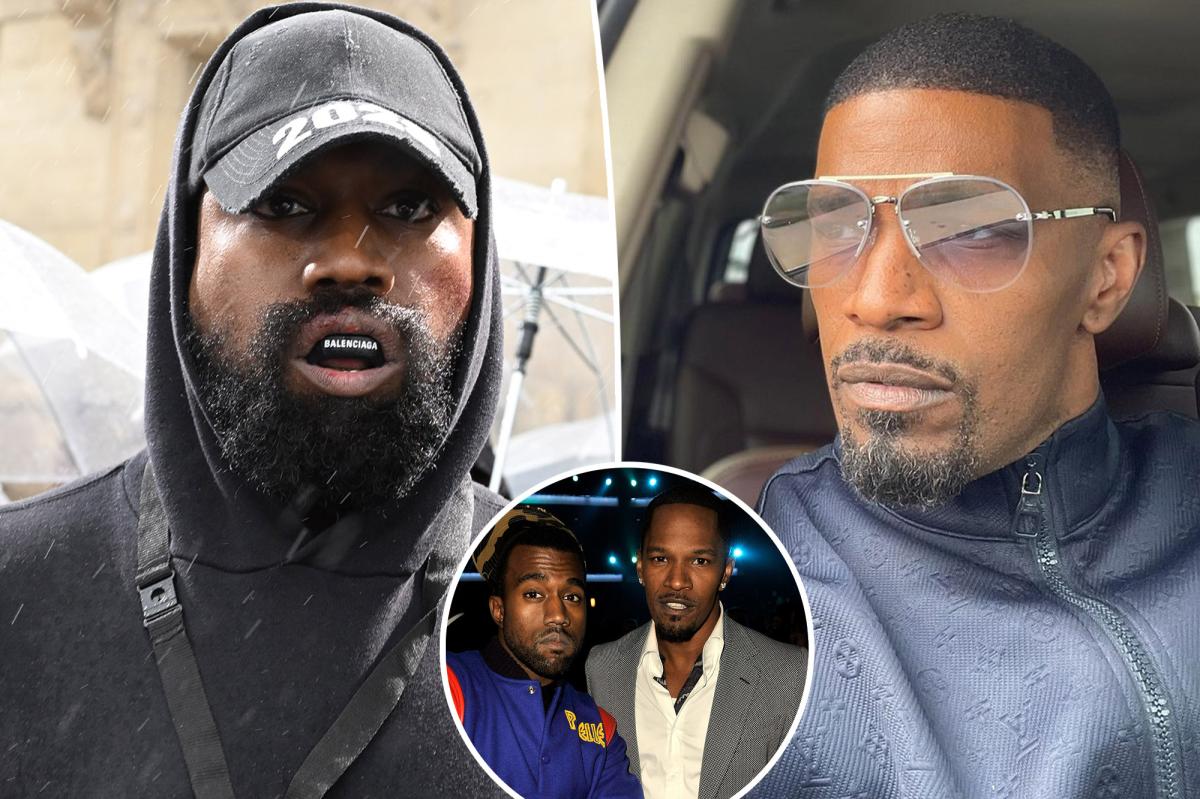 Kanye West wants Jamie Foxx to play him in a movie