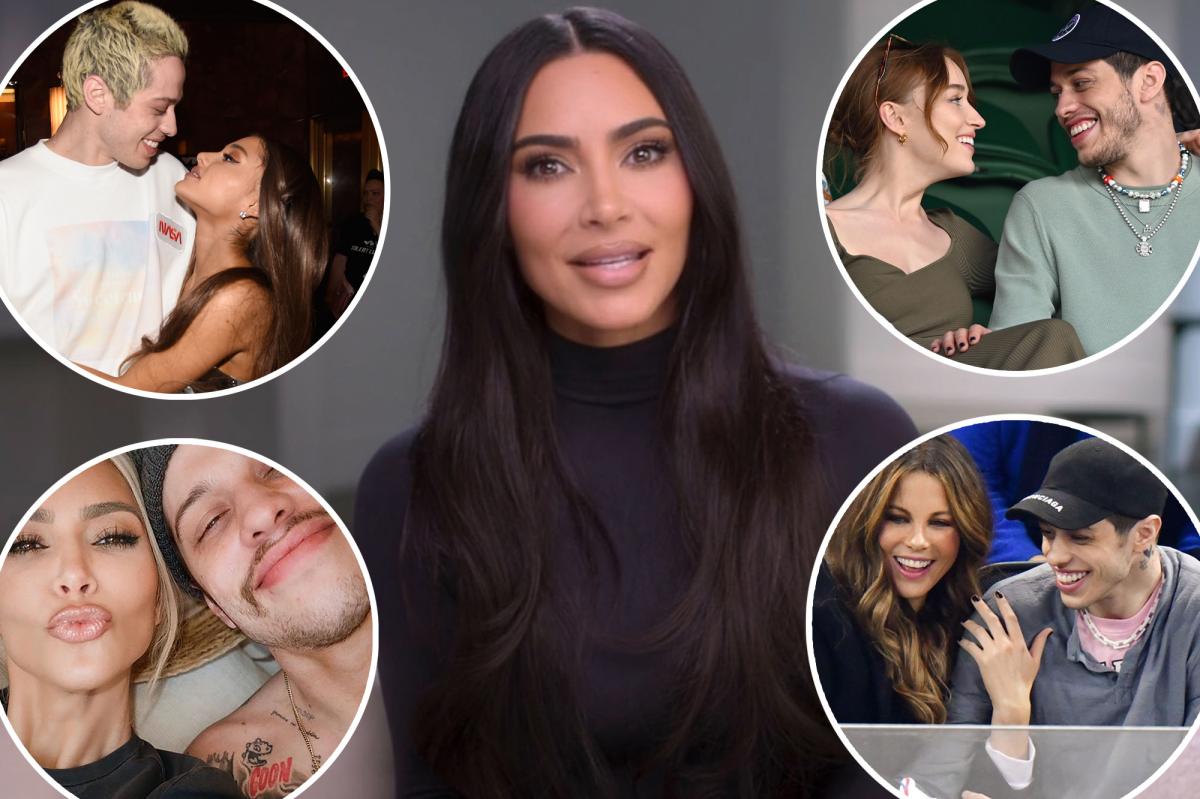Kim Kardashian Shares Theory of Why 'Hot Girls' Date Pete Davidson