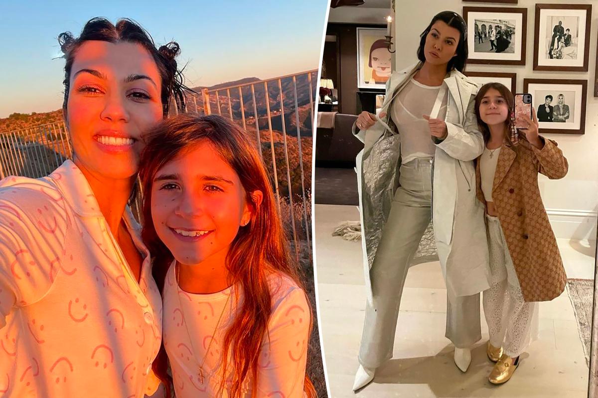 Kourtney Kardashian still sleeps with daughter Penelope, 10