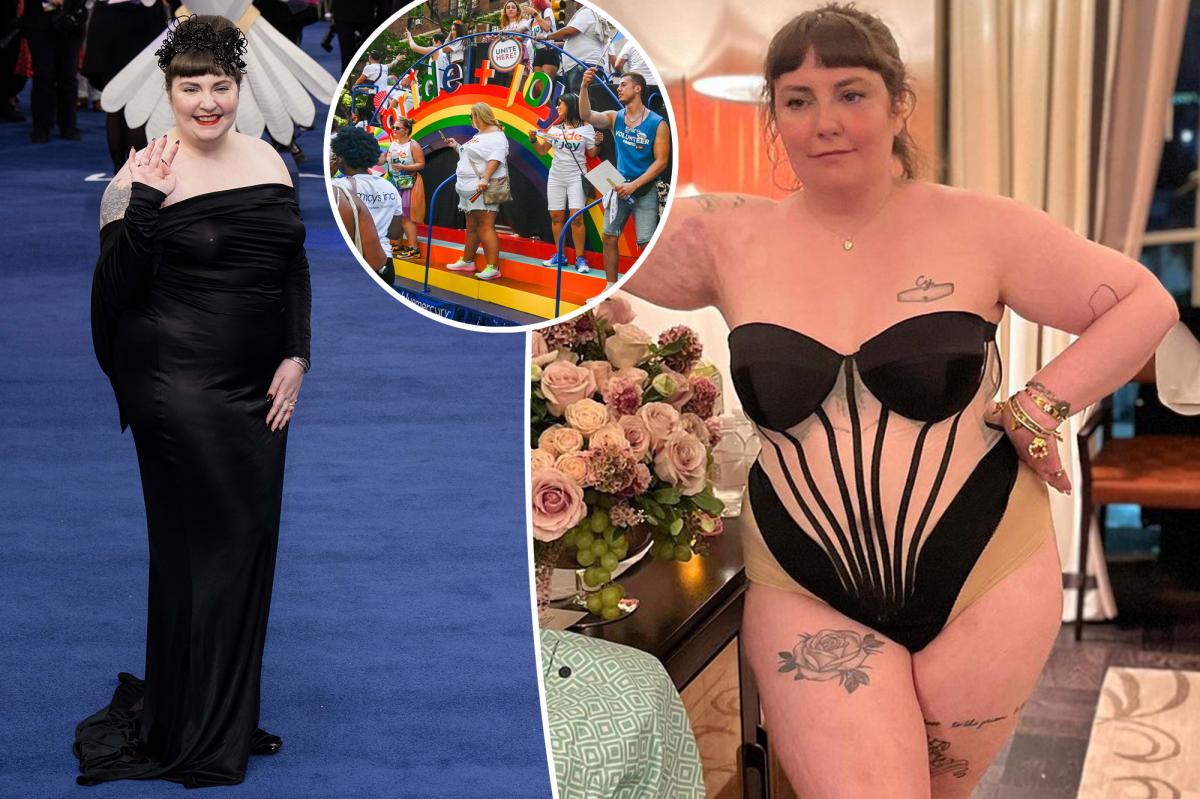 Lena Dunham criticized for wanting to ride her coffin in Pride parade