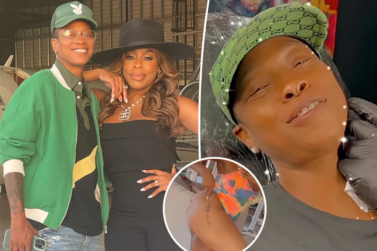 Niecy Nash, wife has matching tattoos with another woman's name