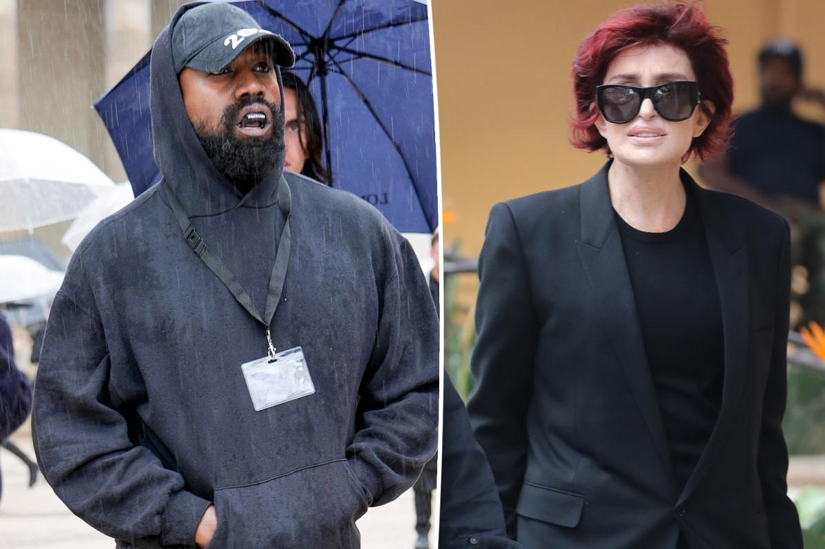 Sharon Osbourne Agrees With Kanye About 'Scam' Black Lives Matter