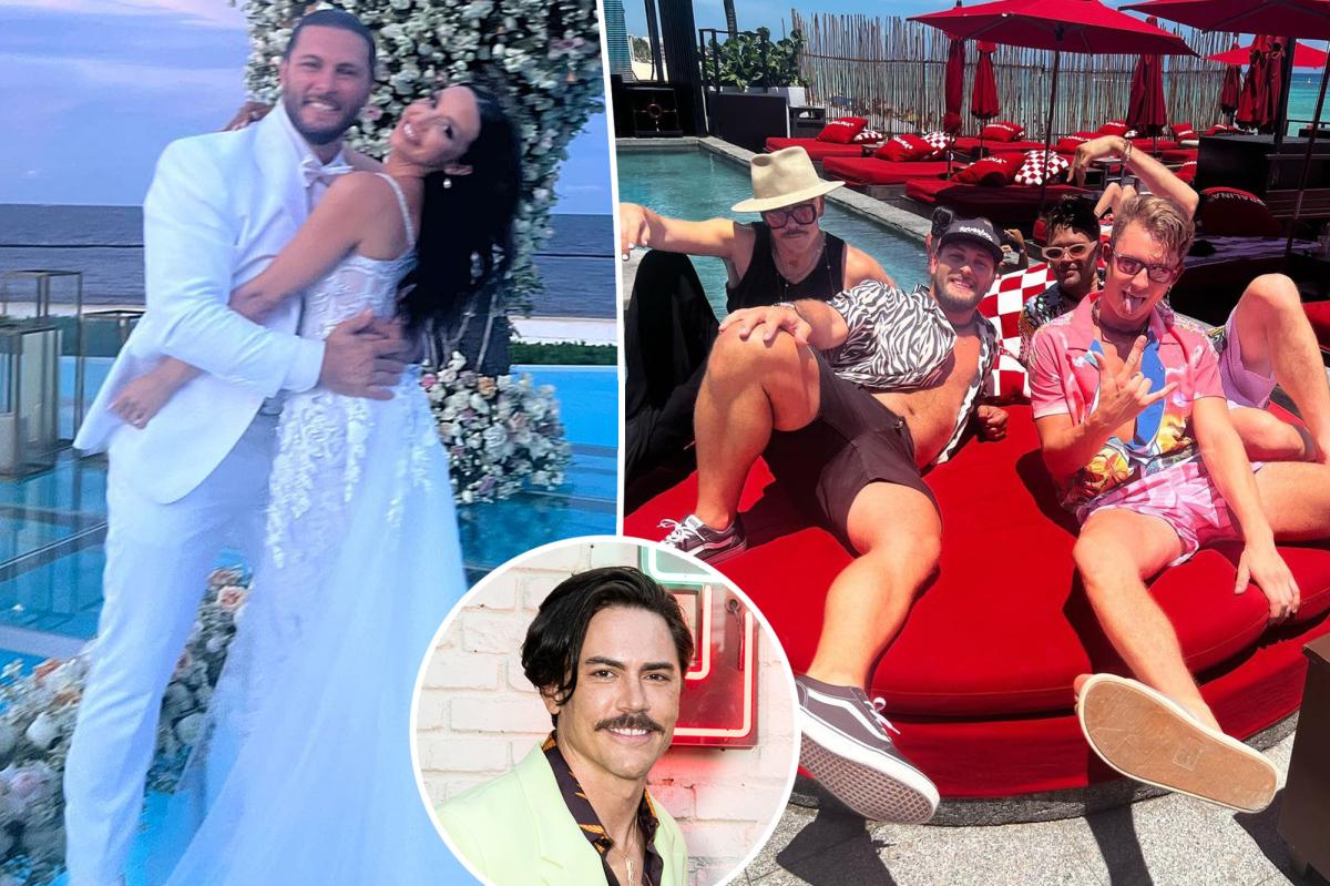 Tom Sandoval Scammed The Men At Scheana And Brock's Wedding