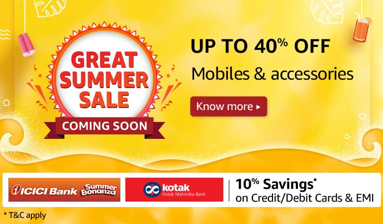 India's Amazon Great Summer Sale: Up to 40% off phones and more 2023 3